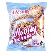 Льону насіння 150г 15шт.ящ ТМ "Монік"